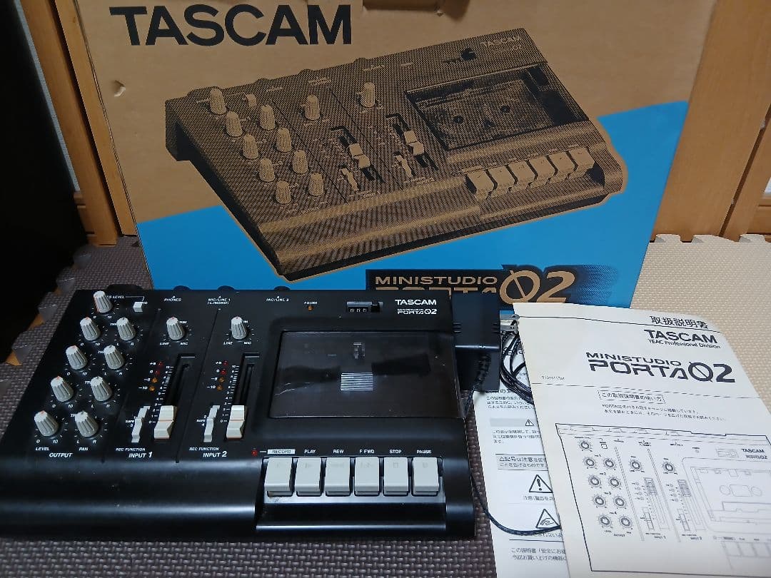【Ultra Rare, Complete Set】TASCAM PORTA02 Multitrack Recorder
